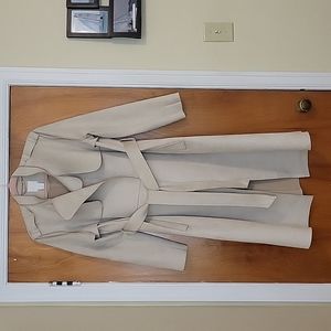 H&M Suede trench coat, sz S